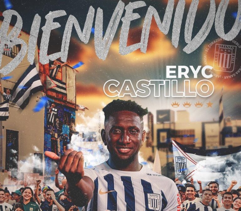 OFICIAL: Eryc Castillo es nuevo jugador de Alianza Lima