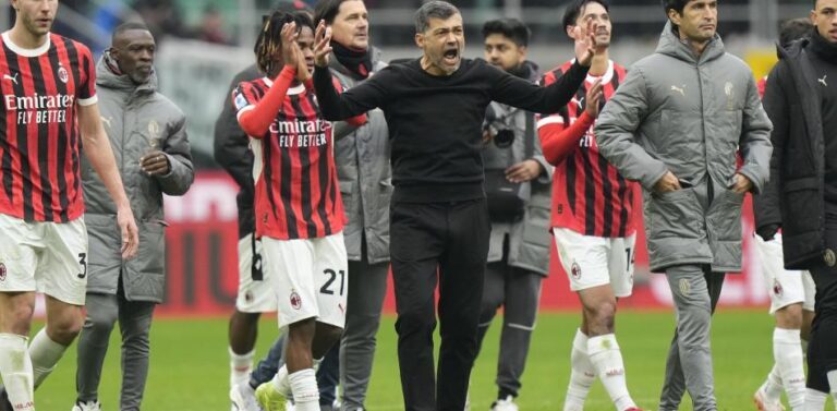 Milagrosa victoria del Milan en el descuento