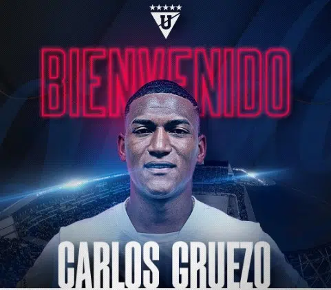 OFICIAL: Carlos Gruezo es nuevo refuerzo de LDU