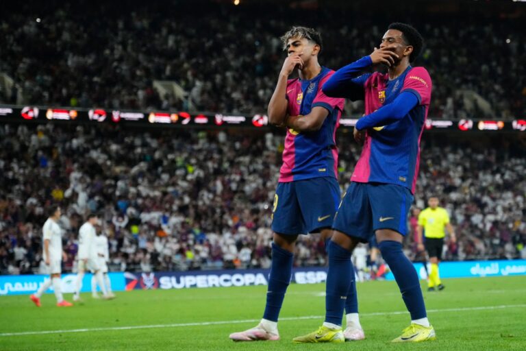 (VIDEO) Barcelona aplasta al Real Madrid y se corona campeón de la Supercopa de España