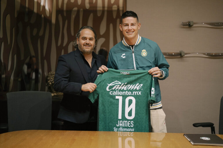(VIDEO) OFICIAL: James Rodríguez refuerza al León de México