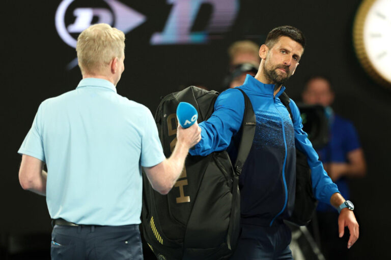 Djokovic se niega a ser entrevistado por un periodista que le llamó “fracasado”