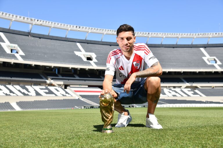 River Plate oficializó la vuelta de Gonzalo Montiel