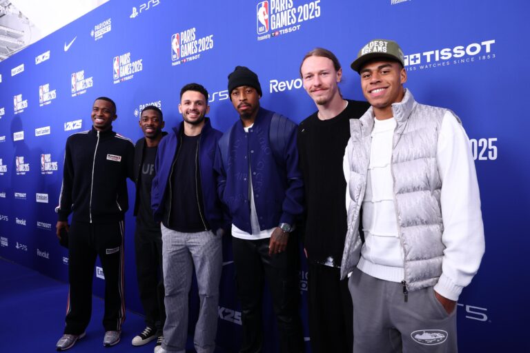 Willian Pacho y más jugadores del PSG disfrutaron de la NBA