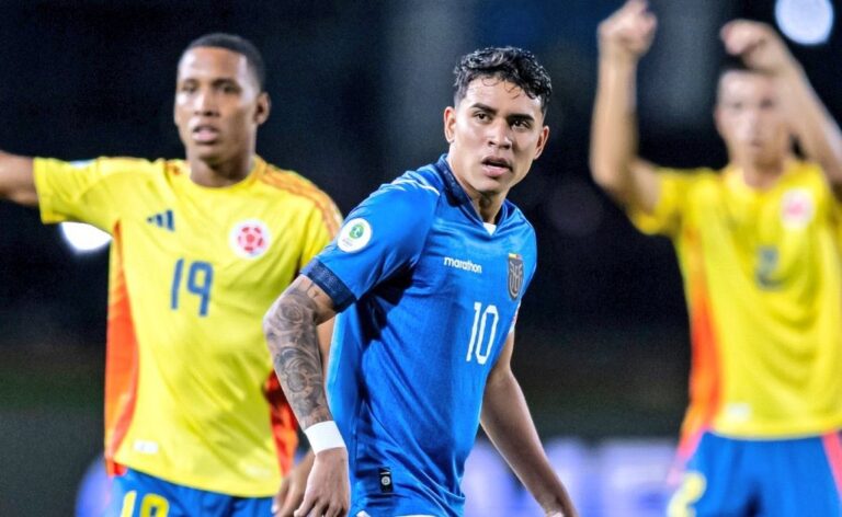 (VIDEO) Ecuador cayó ante Colombia en el Sudamericano Sub-20