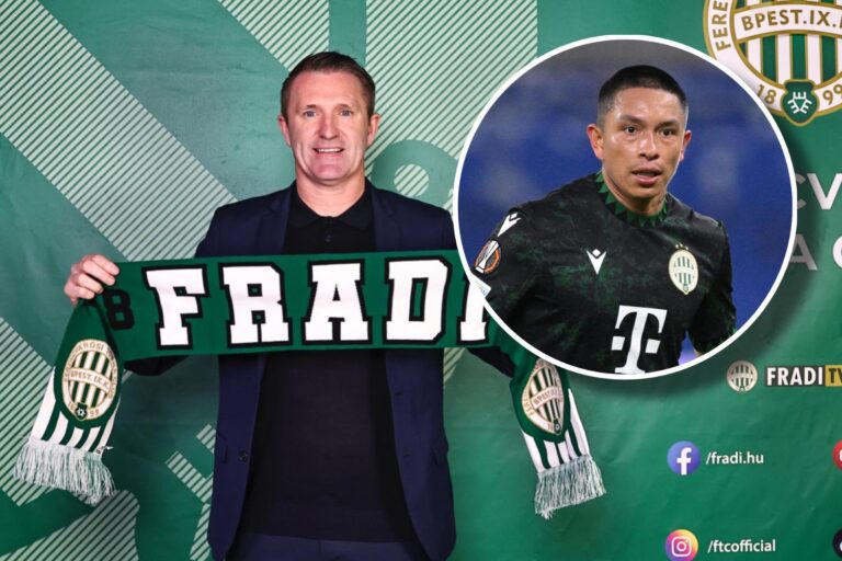 El histórico Robbie Keane dirigirá a Cristian Ramírez en el Ferencváros