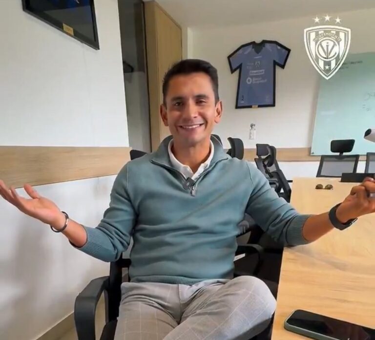 (VIDEO) LF Saritama, nuevo gerente deportivo de Independiente del Valle