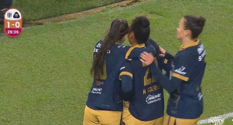 (VIDEO) Nayely Bolaños debuta con gol en la Liga MX Femenil