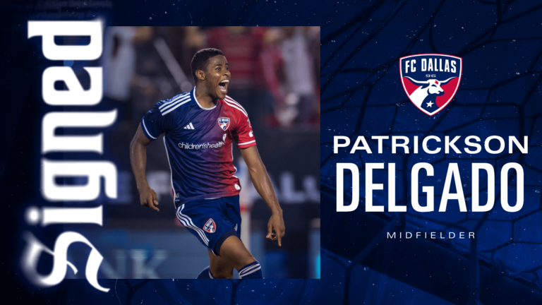 FC Dallas hizo efectiva la opción de compra por Patrickson Delgado