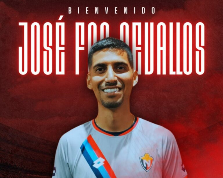 OFICIAL: José Francisco Cevallos es nuevo jugador de El Nacional