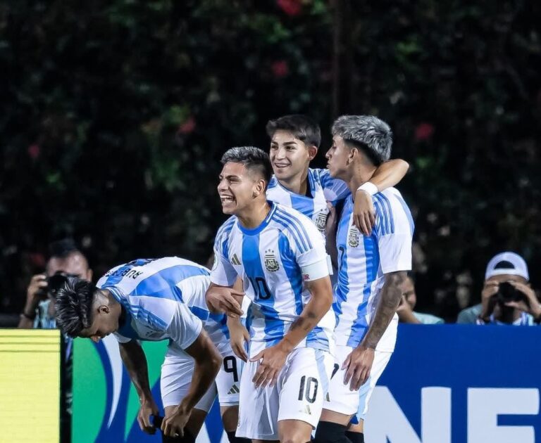 (VIDEO) ¡6-0 Y SIN PIEDAD! Argentina goleó a Brasil en el Sudamericano Sub20