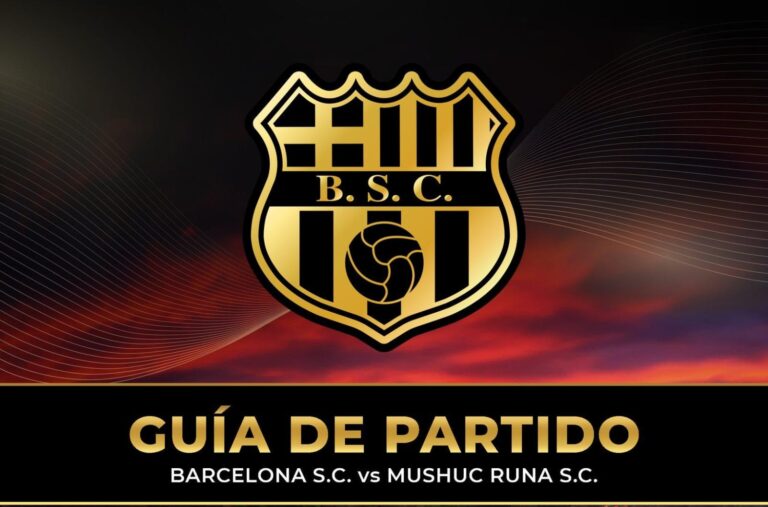 (FOTOS) BSC presentó la “guía de partido” Vs. Mushuc Runa