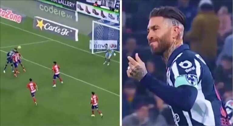 (VIDEO) ¡Casi se estrena con gol! Así fue el primer partido de Sergio Ramos con Monterrey