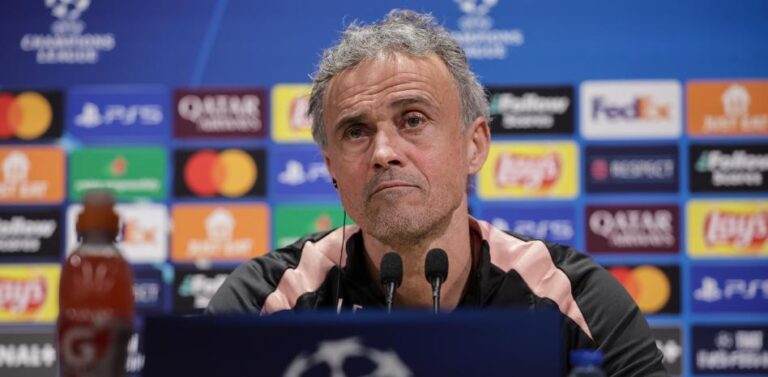 Luis Enrique: “Relajarse no está en mi ADN”