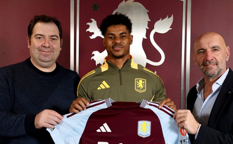 OFICIAL: Rashford es nuevo refuerzo del Aston Villa