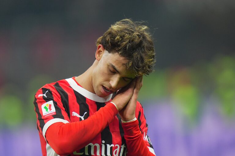 (VIDEO) Joao Félix debutó y anotó: El Milan, a semifinales de la Copa de Italia