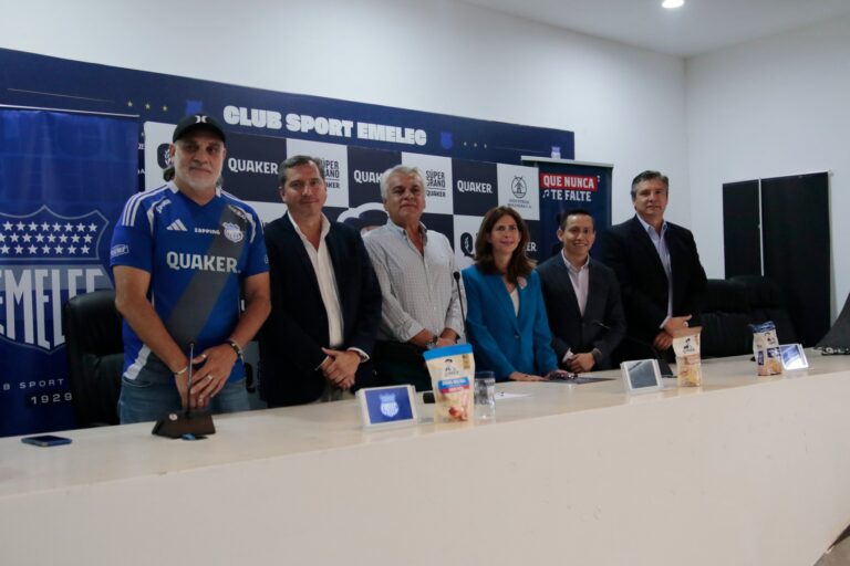 OFICIAL: Quaker estará en la camiseta del Emelec en la Explosión Azul