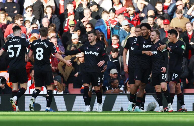 (VIDEO) Sorpresa en el Emirates: West Ham derrotó al Arsenal y complicó su lucha por la cima