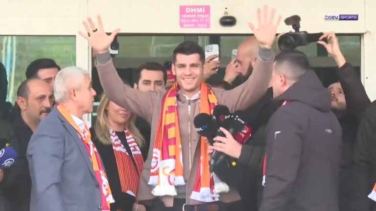 (VIDEO) Turquía le dio la bienvenida a Morata: jugará en el Galatasaray