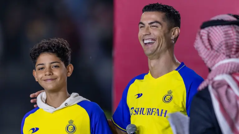 Cristiano: “Me gustaría jugar con mi hijo”