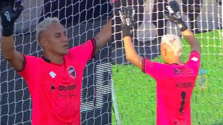 (VIDEO) Keylor Navas debutó con la camiseta de Newell’s en el fútbol argentino