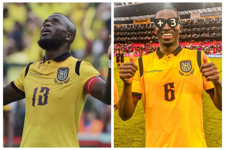 Noticia Banco Guayaquil // Valencia y Pacho brillan en Eliminatorias: Incluidos en el 11 ideal de Conmebol