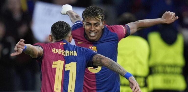 Lamine Yamal deslumbra en la Champions y recibe elogios de una leyenda