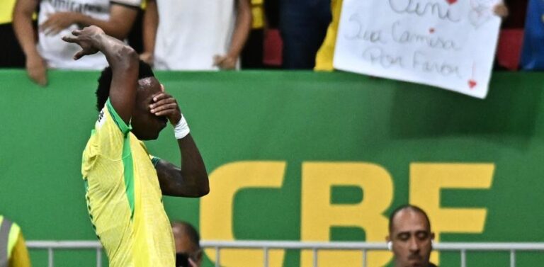 Vinicius: “Merecíamos esta victoria y yo merecía este gol”