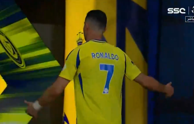 (VIDEO) DIRECTO AL TÚNEL: El enojo de Cristiano al ser sustituido