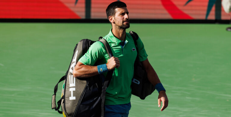 Novak Djokovic quedó eliminado en segunda ronda de Indian Wells