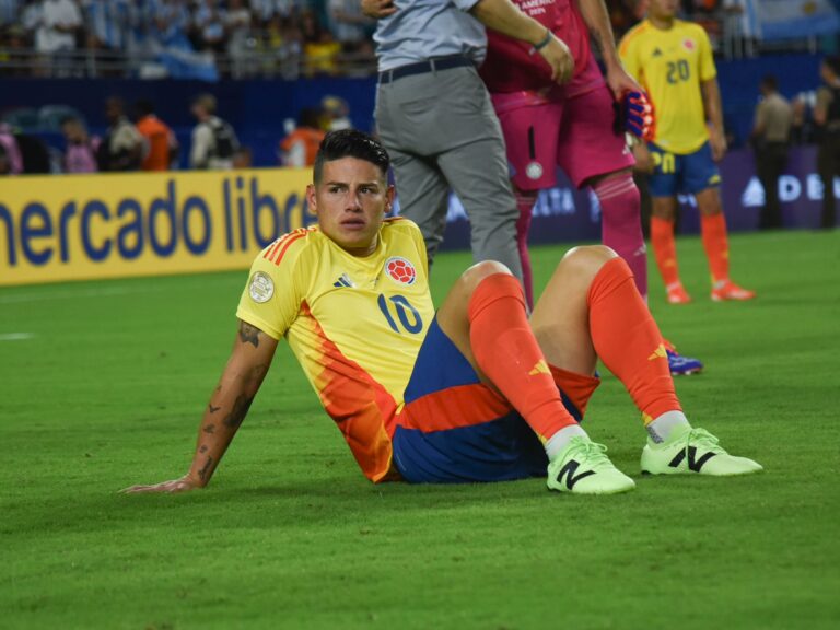 James Rodríguez: “No ganamos la Copa América por cosas externas, el árbitro favoreció a Argentina”