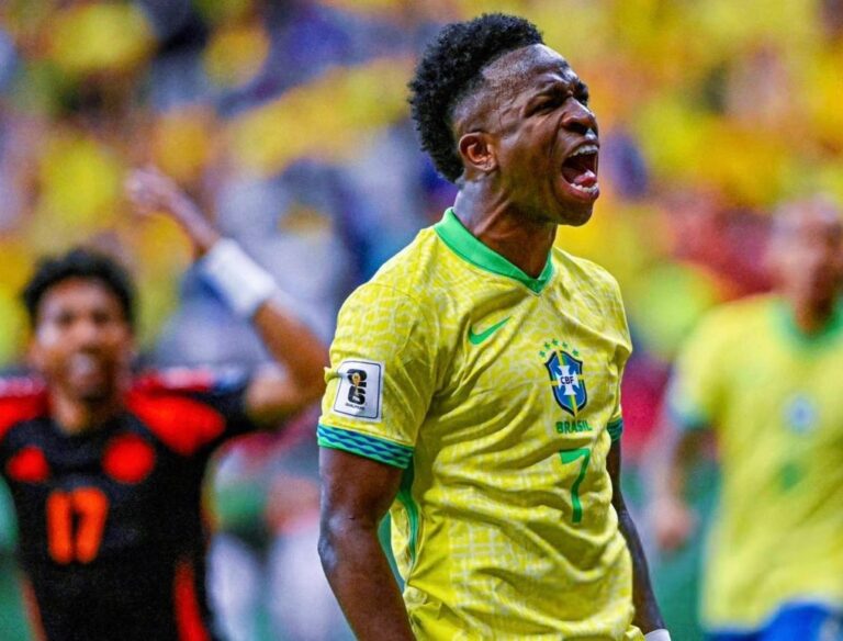 (VIDEO) EN EL FINAL: Brasil derrotó a Colombia con golazo de Vinícius