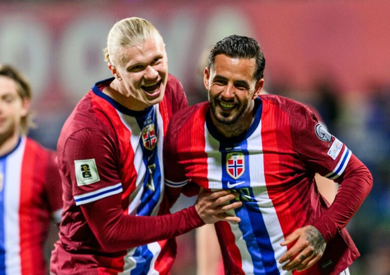(VIDEO) 5-0: Haaland lideró la goleada de Noruega ante Moldavia