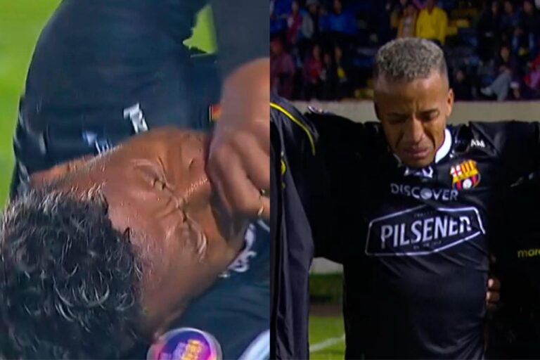 (VIDEO) NO PINTAN NADA BIEN: Cristhian Solano y Byron Castillo sufrieron fuertes lesiones