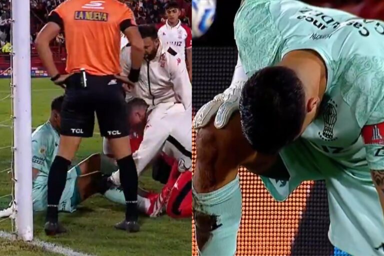 (VIDEO) ENCENDIÓ LAS ALARMAS DE LA TRI: Galíndez pidió asistencia médica tras golpe en la rodilla