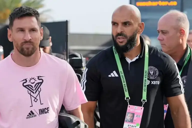 La MLS decidió vetar a Yassine Cheuko, el guardaespaldas de Messi