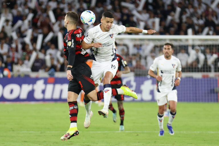 PUNTO AMARGO: LDU no pasó del empate ante Flamengo en Quito