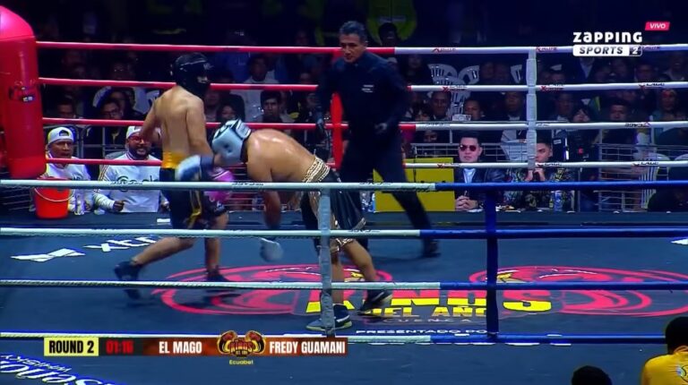 (VIDEO) CON UN KO INCREÍBLE: Resumen y videos de los combates en los Kiños del Año 2