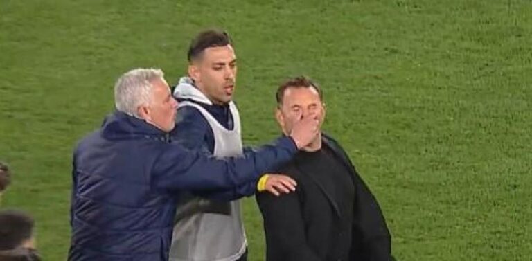 La durísima sanción a la que se expone Mourinho por la agresión al técnico rival