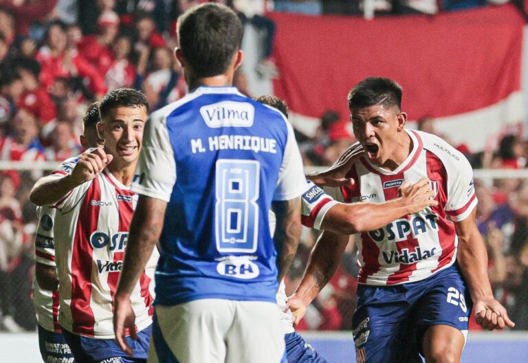 (VIDEO) Unión Santa Fe logró agónica victoria ante Cruzeiro en Sudamericana