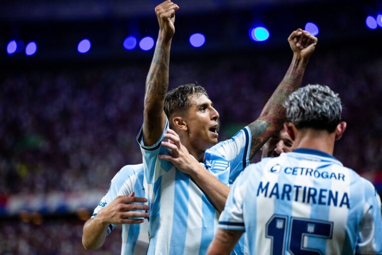 (VIDEO) Racing dio la sorpresa y goleó a Fortaleza en Brasil por la Libertadores