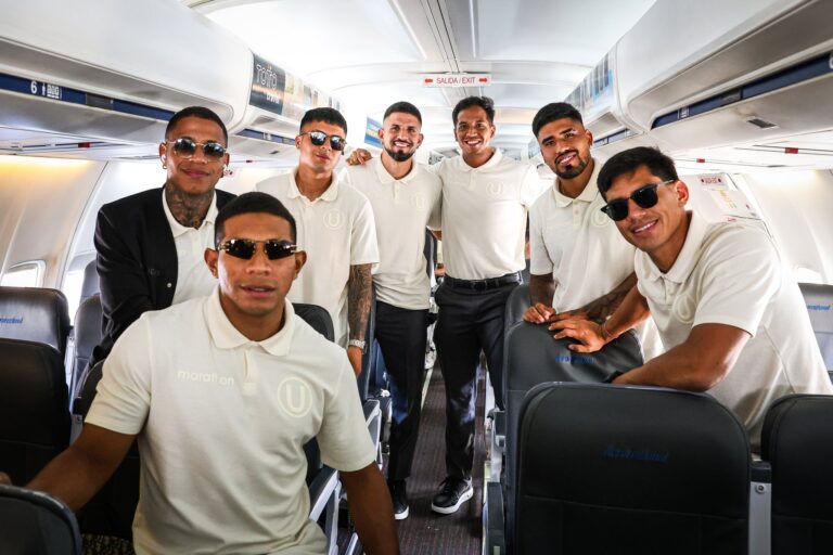 (VIDEO) Universitario arribó a Guayaquil para enfrentar a BSC