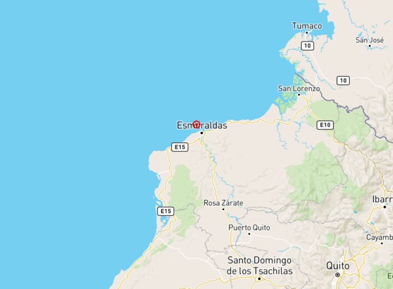 Sismo de magnitud 6.0 sacudió Esmeraldas