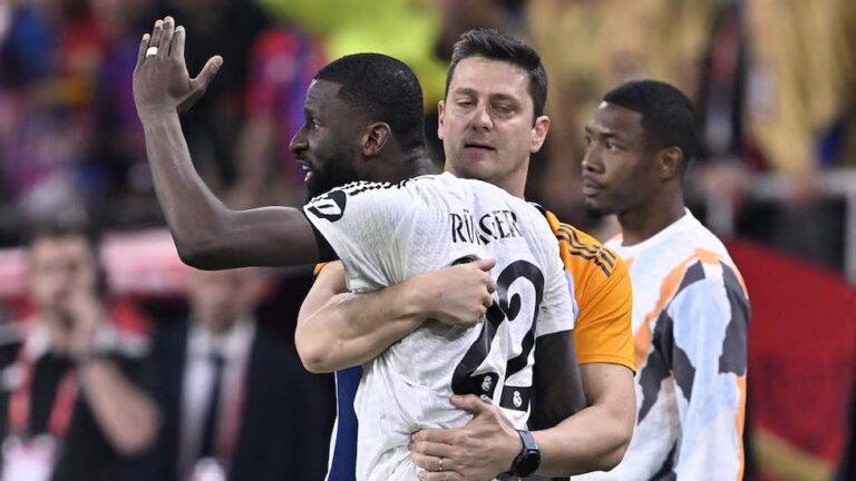 Dura sanción a Rüdiger: ¡seis partidos! Bellingham, exonerado