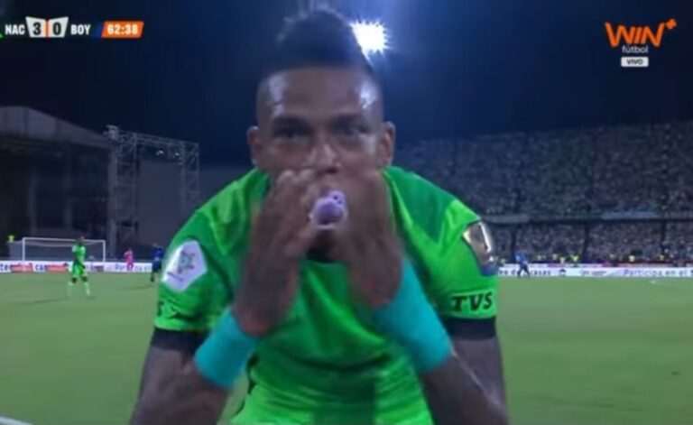 (VIDEO) Billy Arce y el por qué festejó con un chupón: “Dedico el gol a mi hija, quien estuvo en UCI