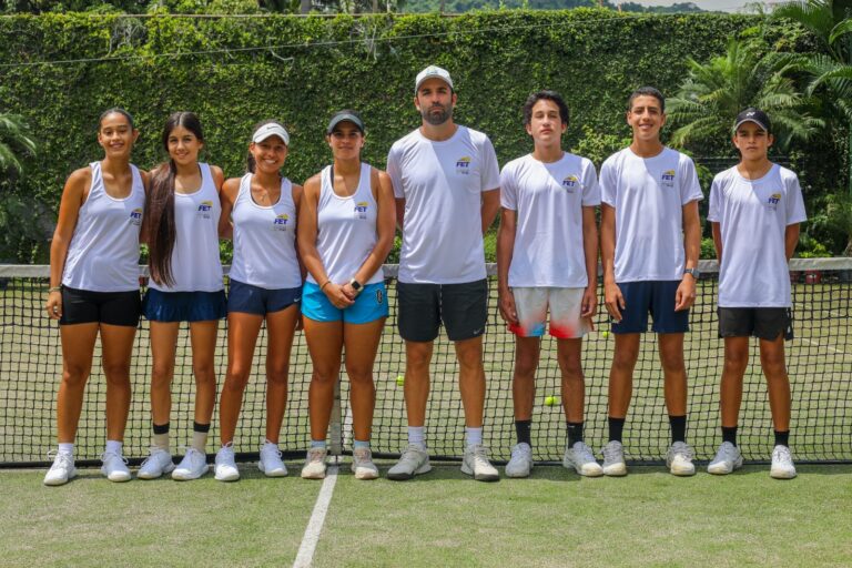 Tenistas ecuatorianos viajan a Brasil para disputar la Copa COSAT Sub-14