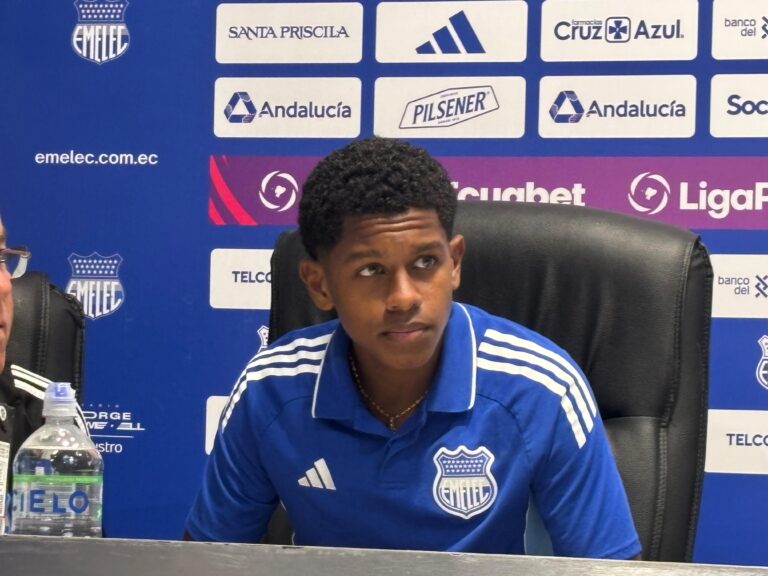(VIDEO) Fragozo tras su debut en Emelec: “Siempre trato de dar lo mejor para el equipo”