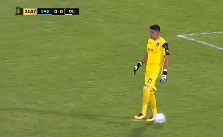 (VIDEO) ¡Ay, arquero! Blooper de San Antonio Bulo Bulo en la Libertadores