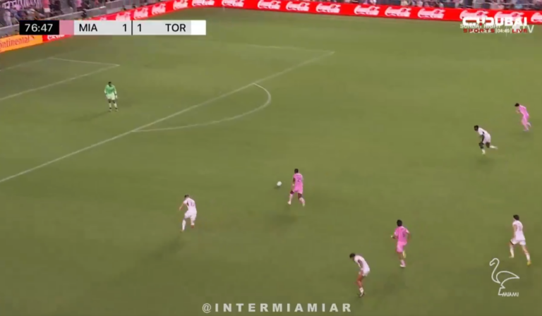(VIDEO) Allen Obando falló una oportunidad clara en su estreno con el Inter Miami