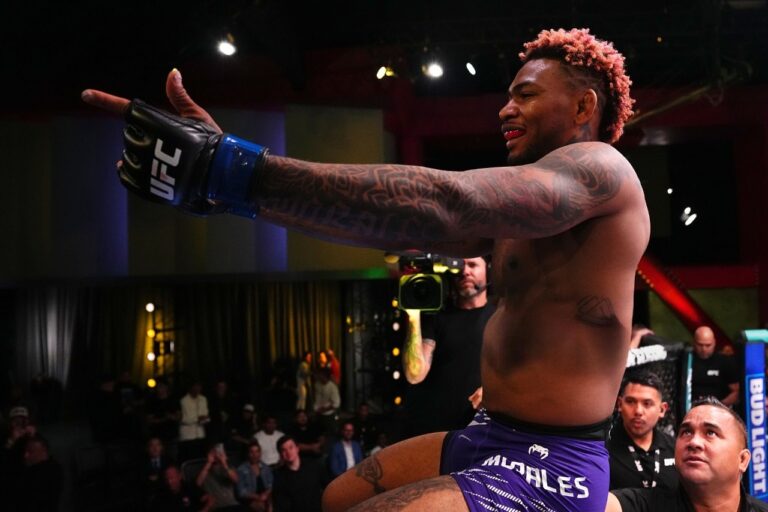 (VIDEO) EN EL PRIMER ROUND: Michael Morales venció Gilbert Burns